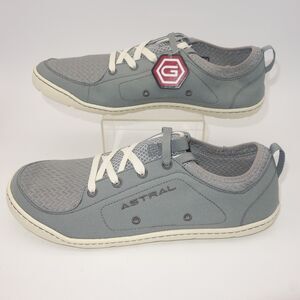 Astral Men's 13 Loyak Shoes Gray White Water Shoes Sneakers
